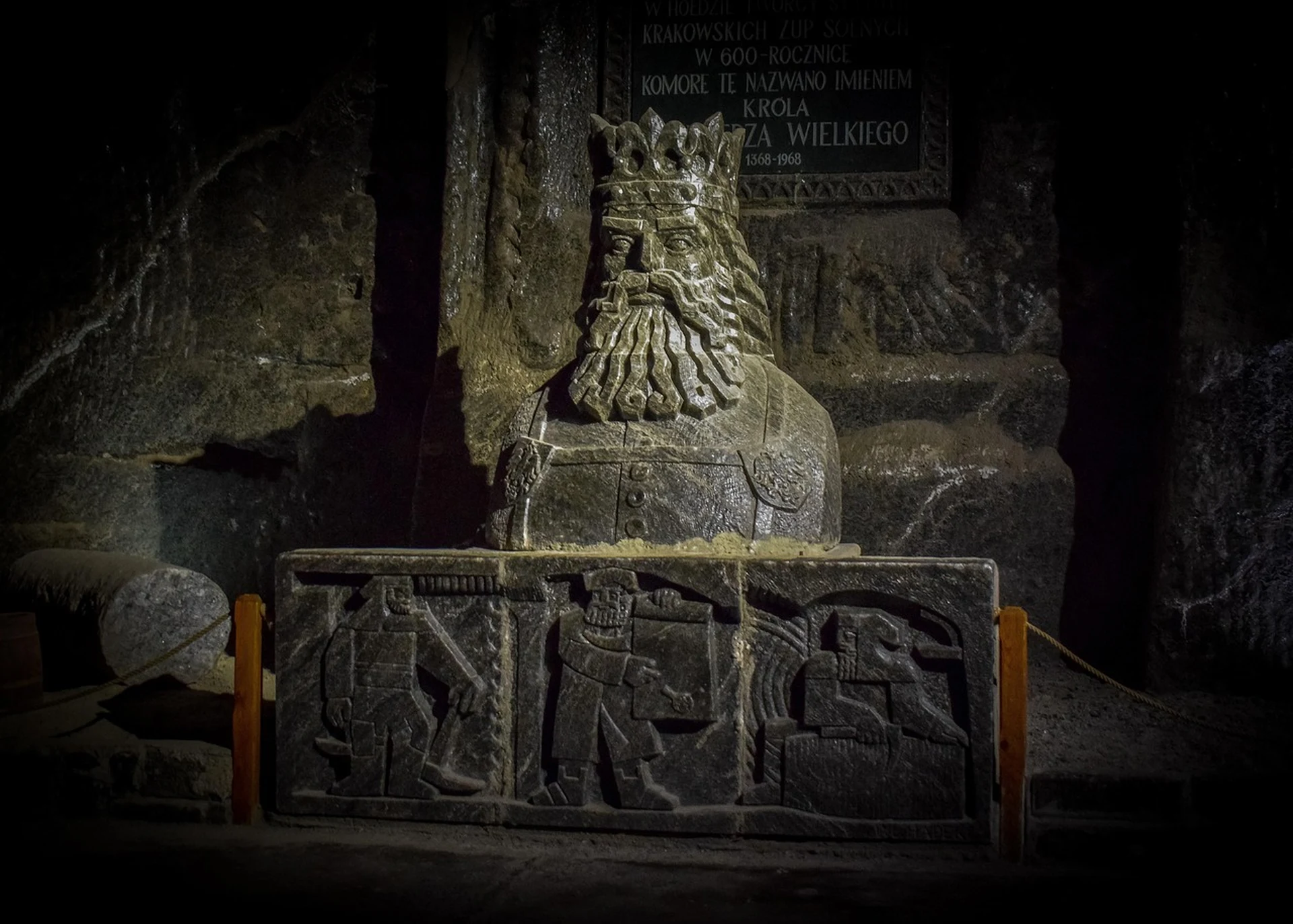 Underground lake chamber, Wieliczka Salt Mine
