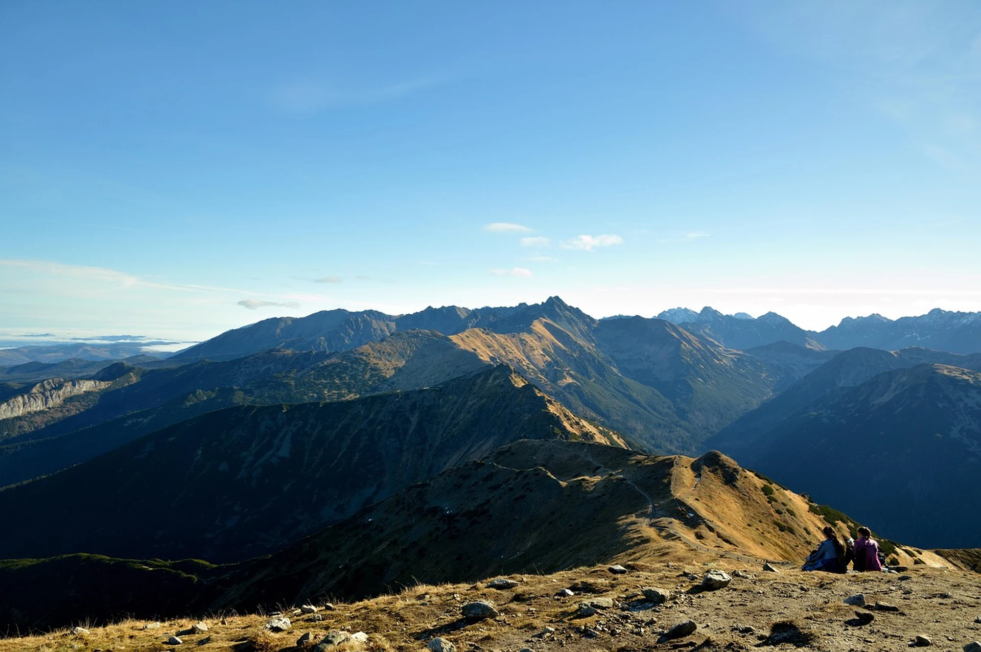 Kasprowy Wierch cable car ascending the Tatra mountainside